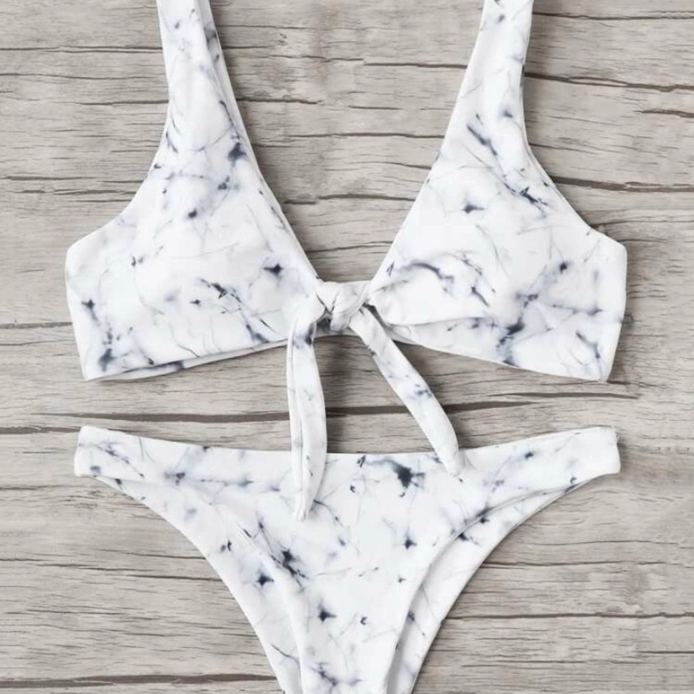 MARBLE SWIM SUIT